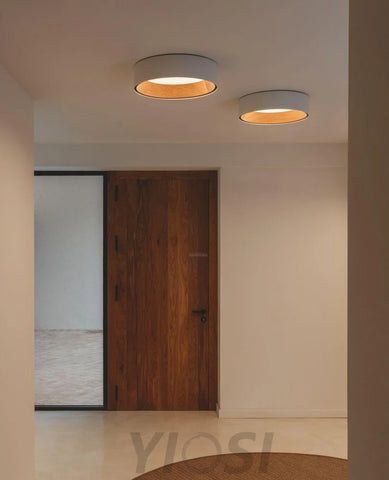 Round Ceiling Lamp ∅ 18.1″ - Chloe, Flush Mounts-1-Yiosilamp
