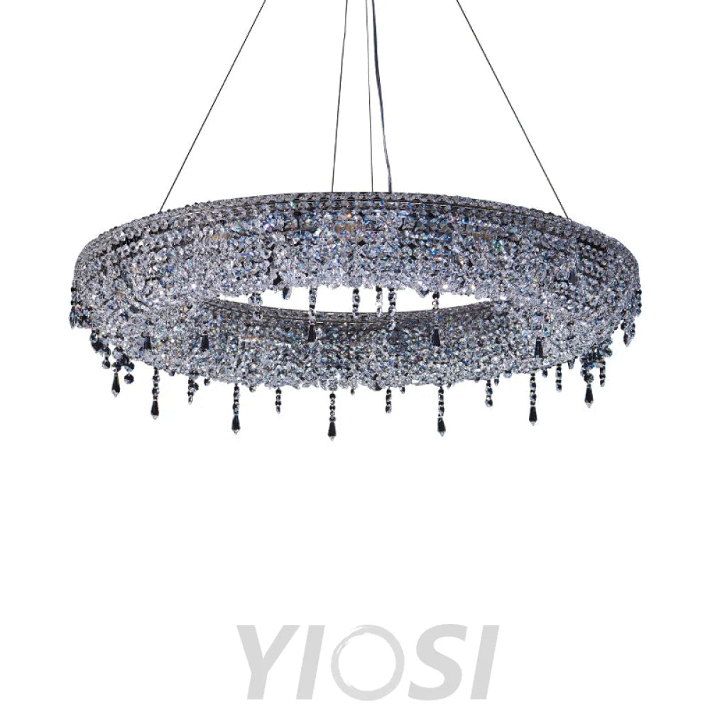 Round Circle Luxury Modern Chandelier