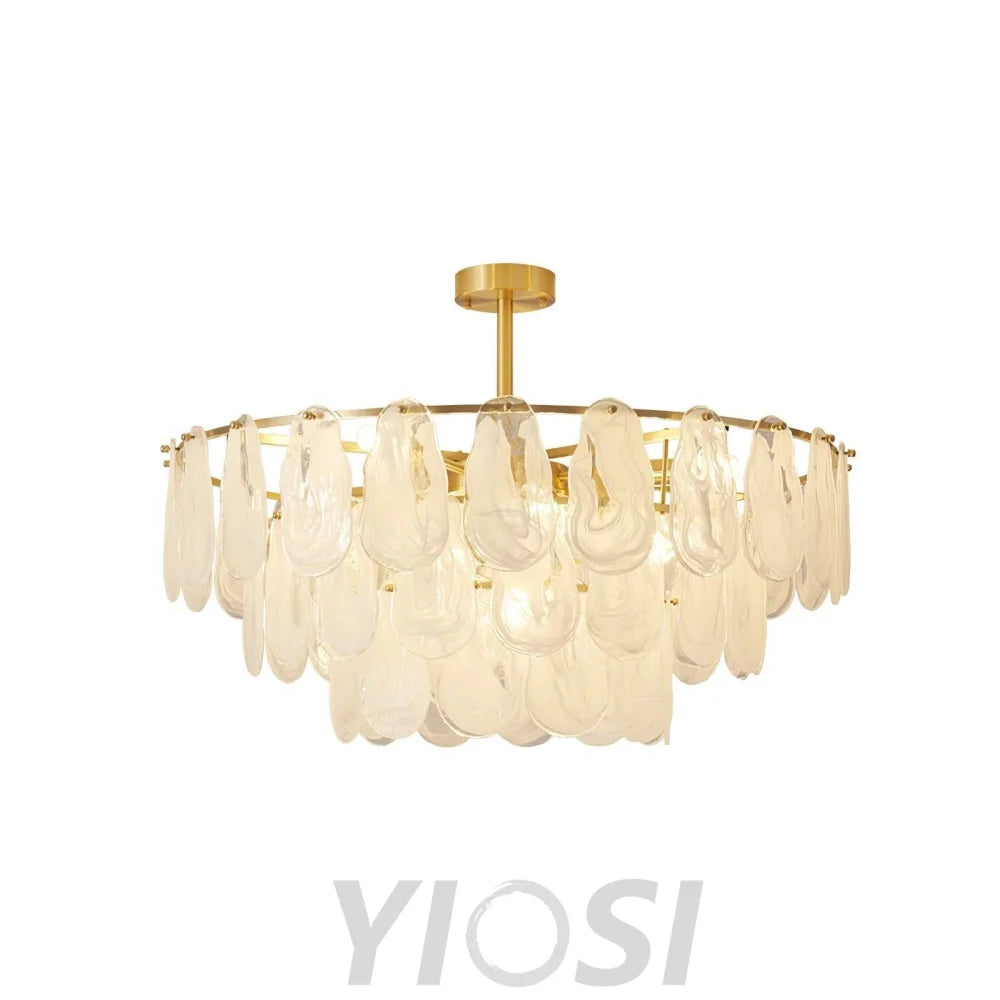 Round Cloud Glass Pendant - Cylinder-1-Yiosilamp