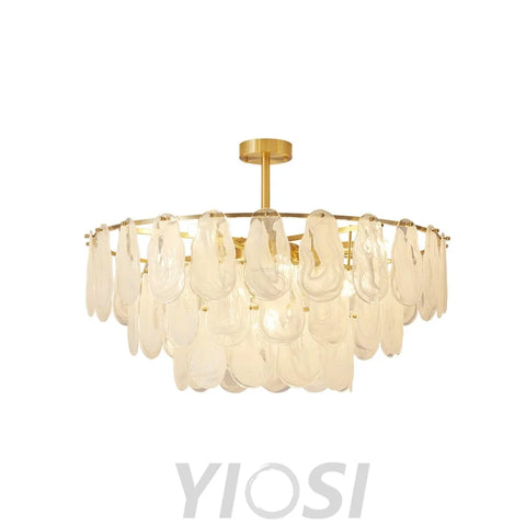 Round Cloud Glass Pendant - Cylinder-1-Yiosilamp