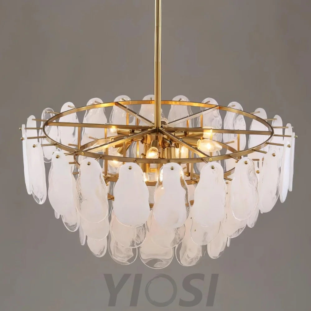 Round Cloud Glass Pendant - Cylinder-1-Yiosilamp