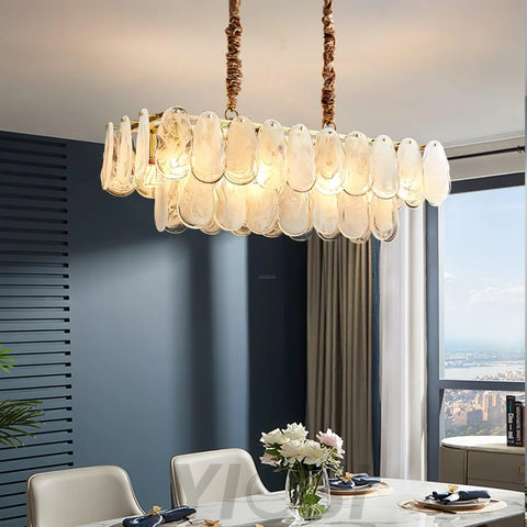 Round Cloud Glass Pendant - Cylinder-1-Yiosilamp