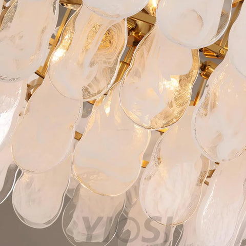 Round Cloud Glass Pendant - Cylinder-1-Yiosilamp