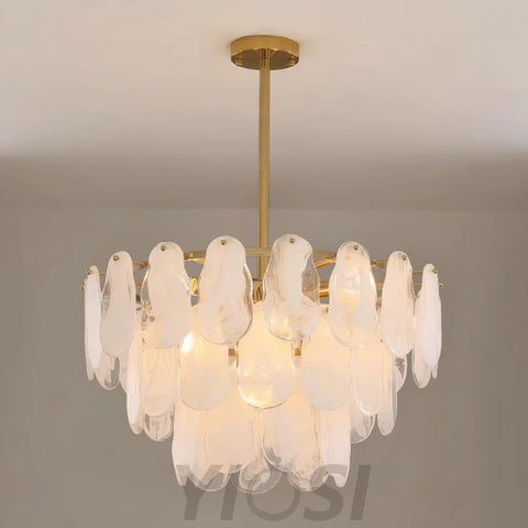 Round Cloud Glass Pendant - Cylinder-1-Yiosilamp