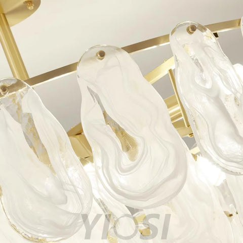 Round Cloud Glass Pendant - Cylinder-1-Yiosilamp