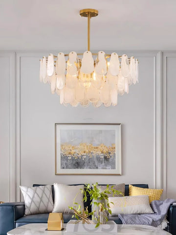 Round Cloud Glass Pendant - Cylinder-1-Yiosilamp
