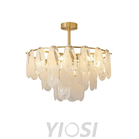 Round Cloud Glass Pendant - Cylinder-1-Yiosilamp
