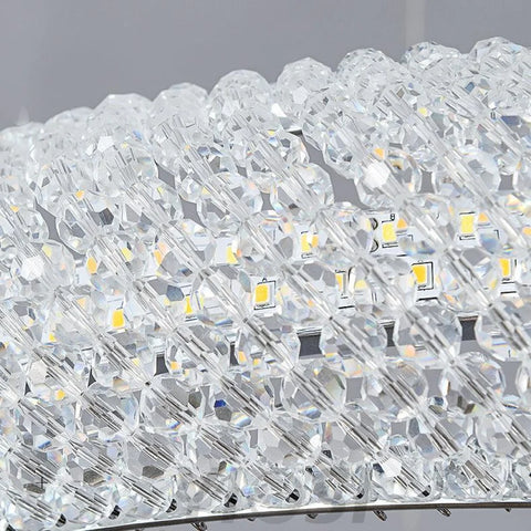 Round Crystal Ring Chandeliers - Yiosilamp