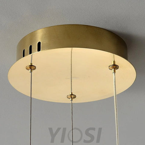 Round Crystal Ring Chandeliers - Yiosilamp