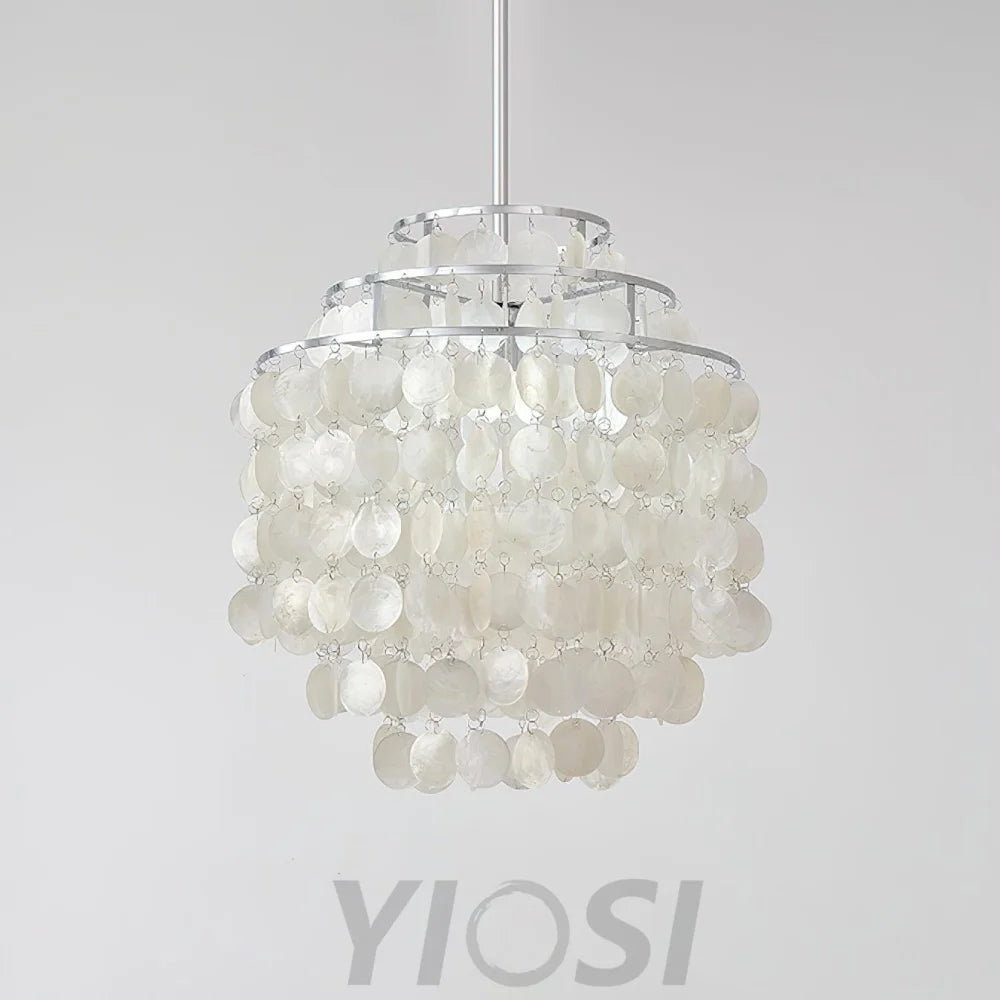 Round Shell Chandelier B with 2/3/4/5 layer - Yiosilamp