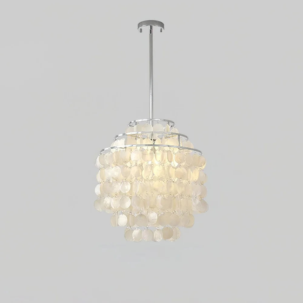 Round Shell Chandelier B with 2/3/4/5 layer - Yiosilamp