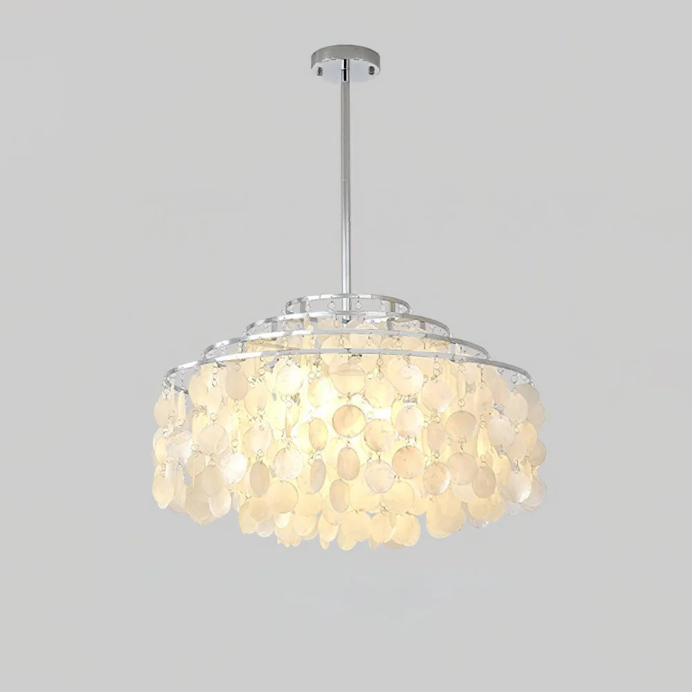 Round Shell Chandelier B with 2/3/4/5 layer - Yiosilamp