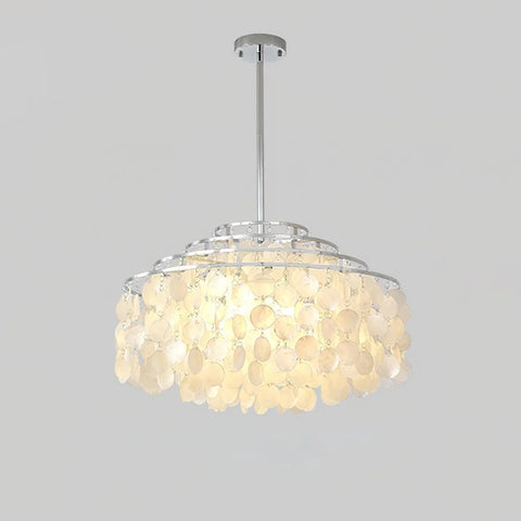 Round Shell Chandelier B with 2/3/4/5 layer - Yiosilamp