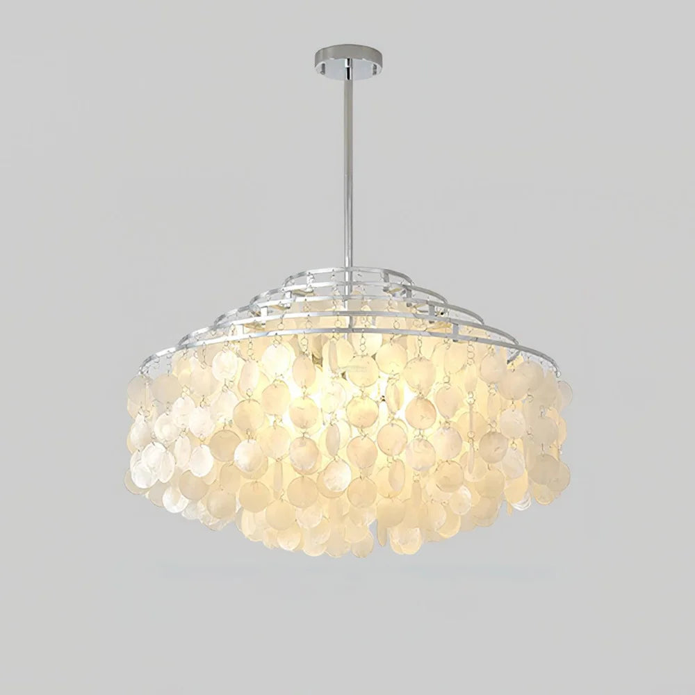 Round Shell Chandelier B with 2/3/4/5 layer - Yiosilamp