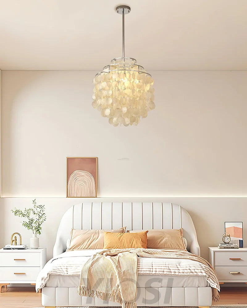 Round Shell Chandelier B with 2/3/4/5 layer - Yiosilamp