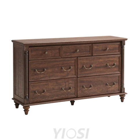 Rustic Farmhouse Dresser Chest for Bedroom