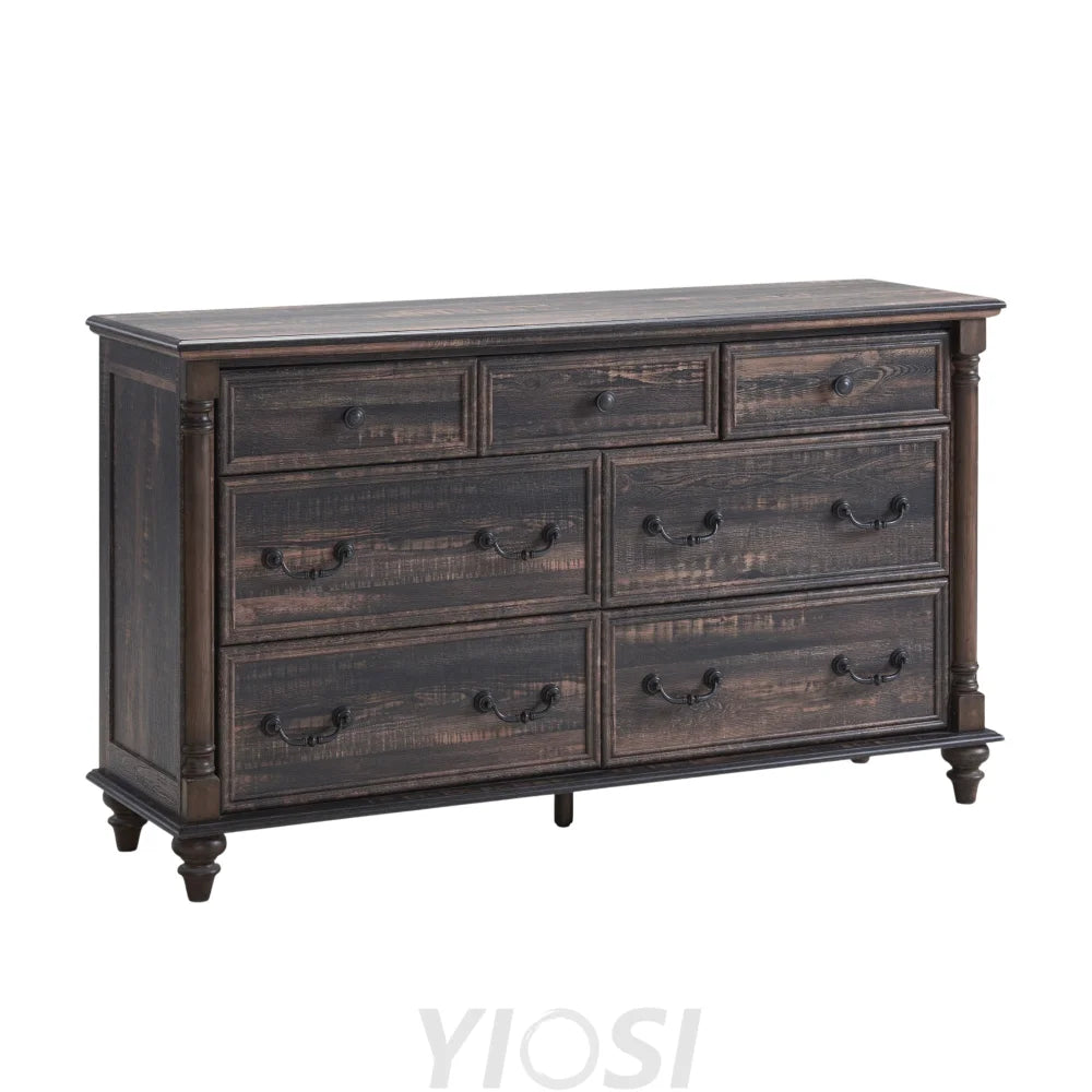 Rustic Farmhouse Dresser Chest for Bedroom