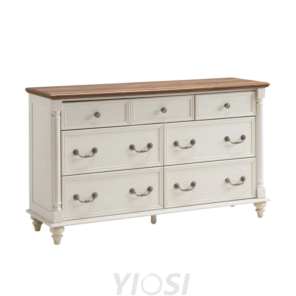 Rustic Farmhouse Dresser Chest for Bedroom