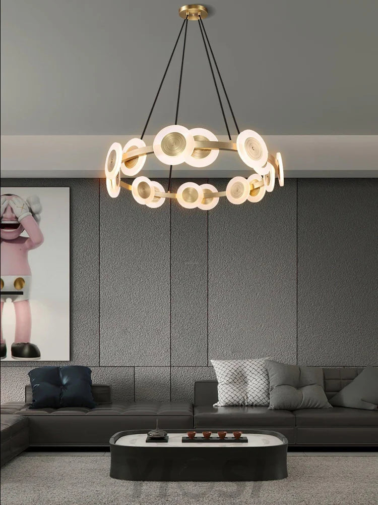 Samiya Nordic Chandelier ∅ 36.2″ - ring-1-Yiosilamp