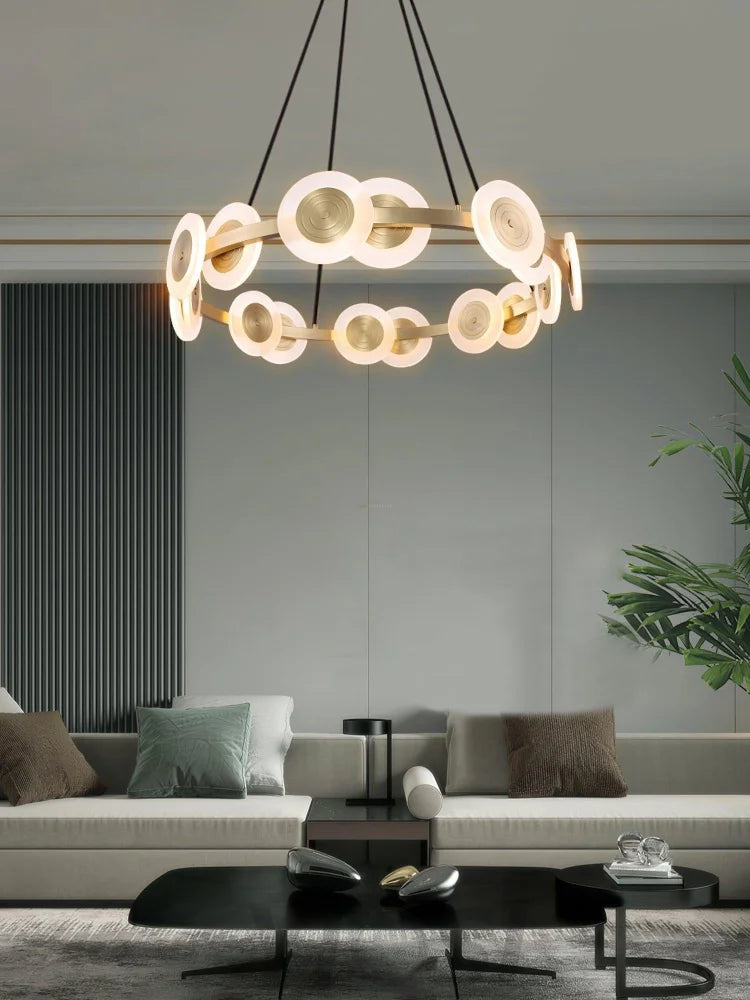Samiya Nordic Chandelier ∅ 36.2″ - ring-1-Yiosilamp