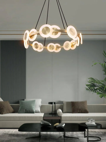 Samiya Nordic Chandelier ∅ 36.2″ - ring-1-Yiosilamp