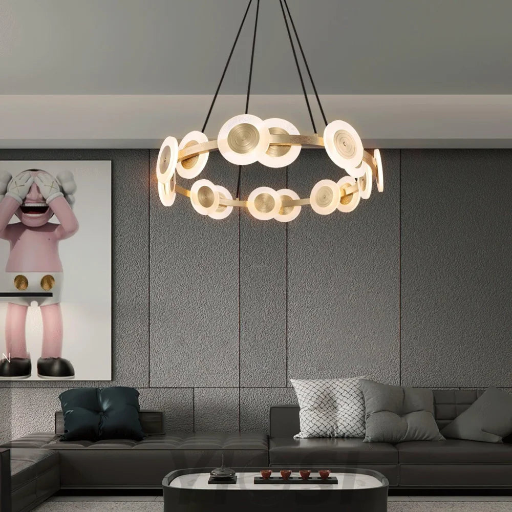 Samiya Nordic Chandelier ∅ 36.2″ - ring-1-Yiosilamp