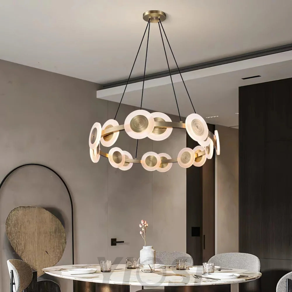 Samiya Nordic Chandelier ∅ 36.2″ - ring-1-Yiosilamp