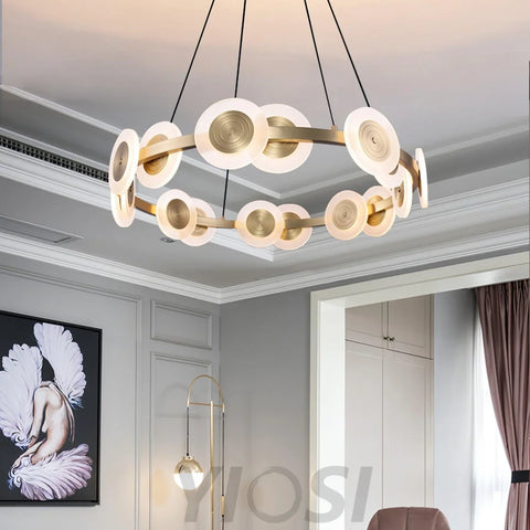 Samiya Nordic Chandelier ∅ 36.2″ - ring-1-Yiosilamp