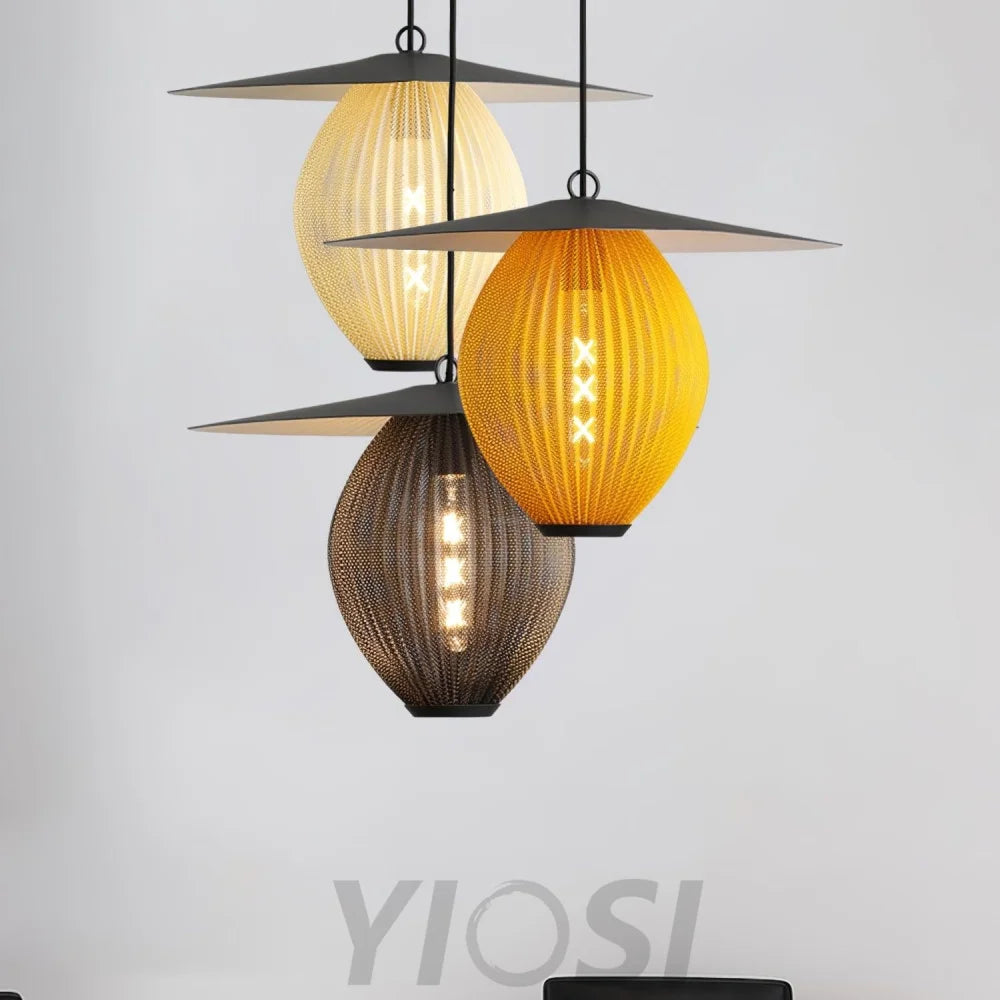 Satellite Pendant - Earring-1-Yiosilamp