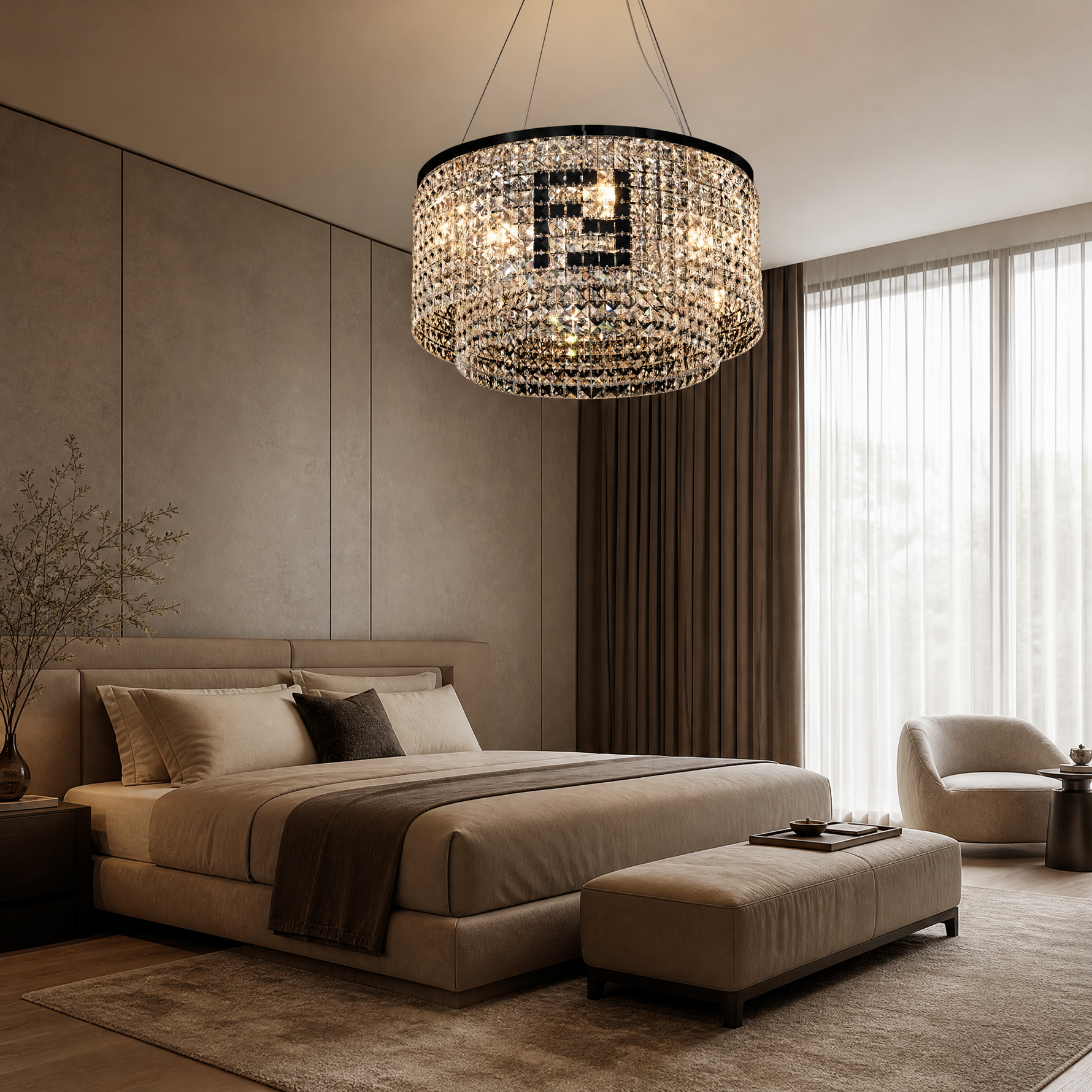 Scintilla Crystal Chandelier