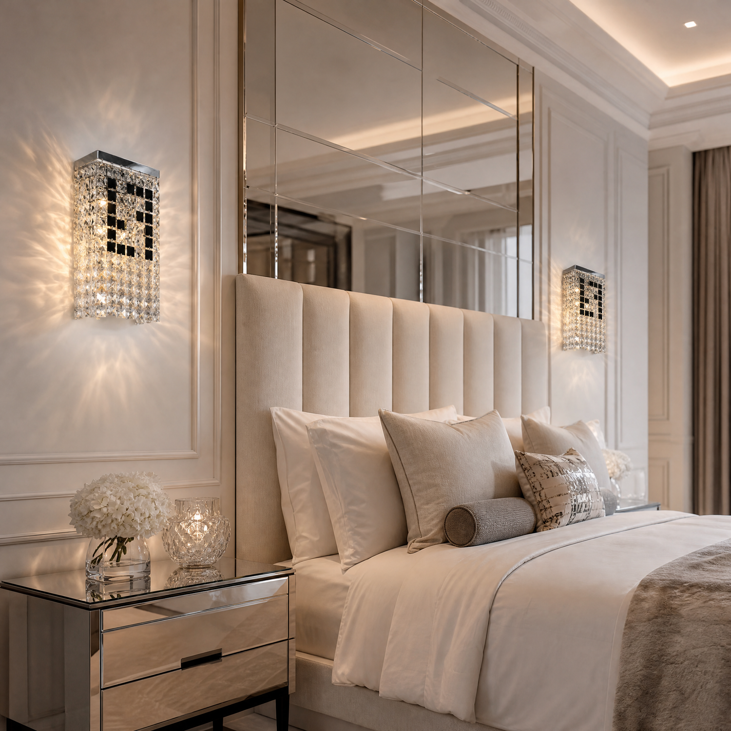 Scintilla Crystal Wall Sconce