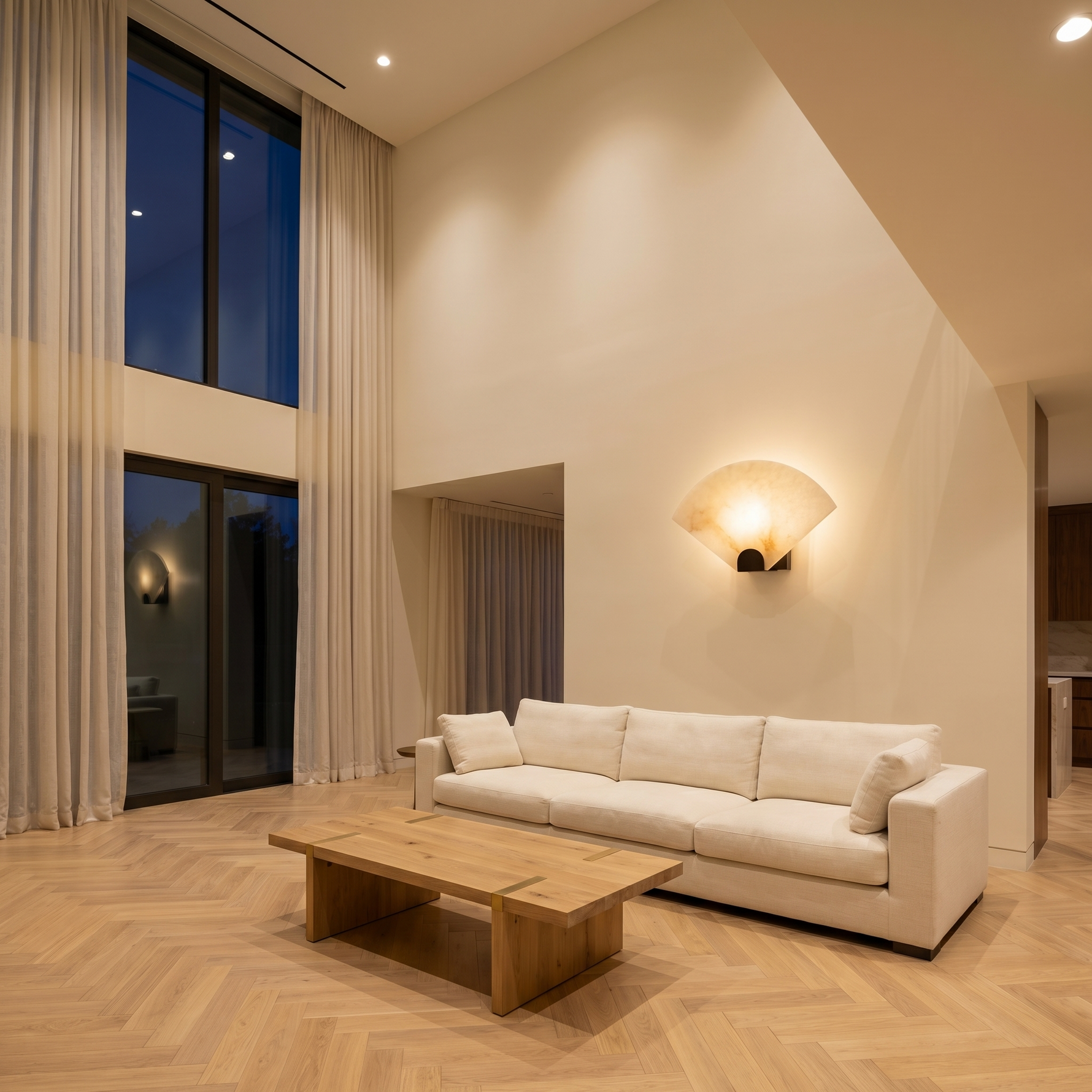 Yiosi Scultura Fan Wall Sconce - Image 3