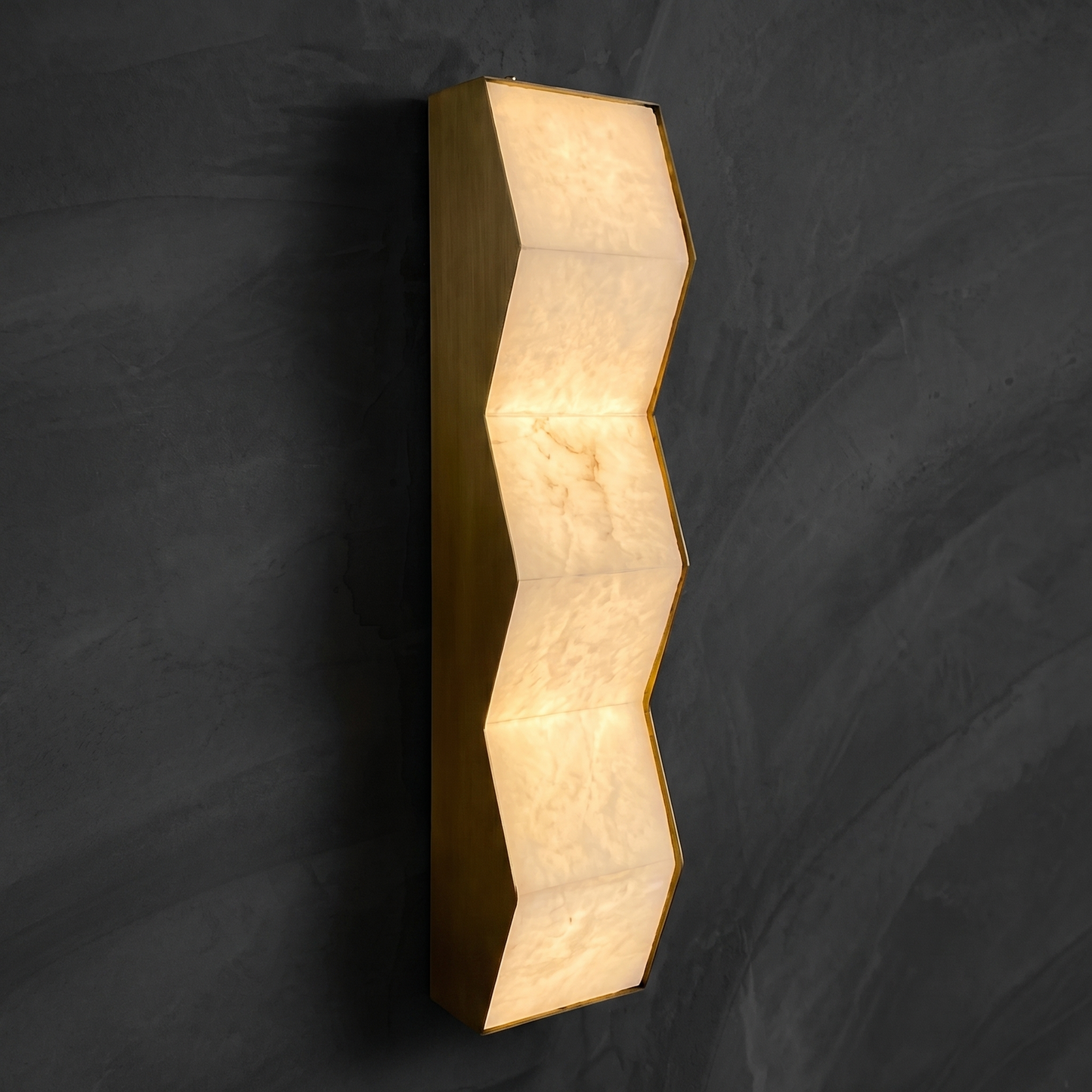 Yiosi Scultura Zigzag Wall Sconce - Image 1