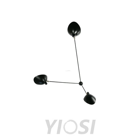 Serge Mouille Ceiling Lamp Style B - Yiosilamp