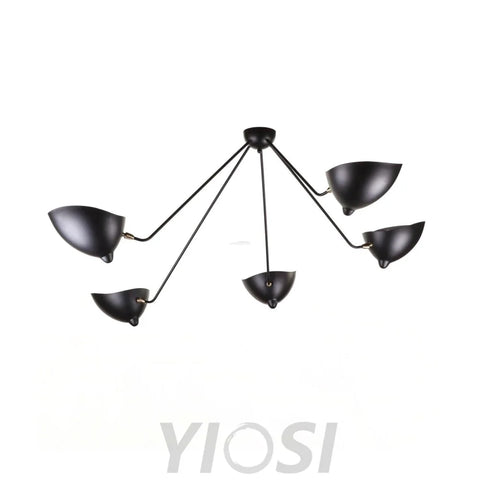 Serge Mouille Ceiling Lamp Style B - Yiosilamp