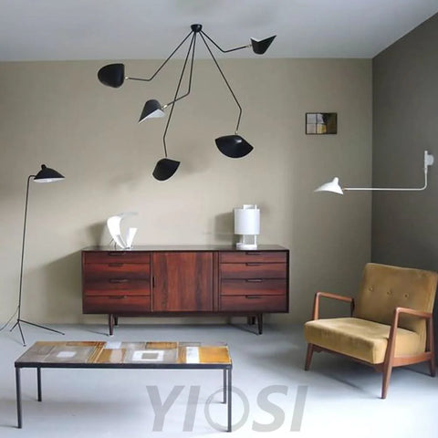 Serge Mouille Ceiling Lamp Style B - Yiosilamp