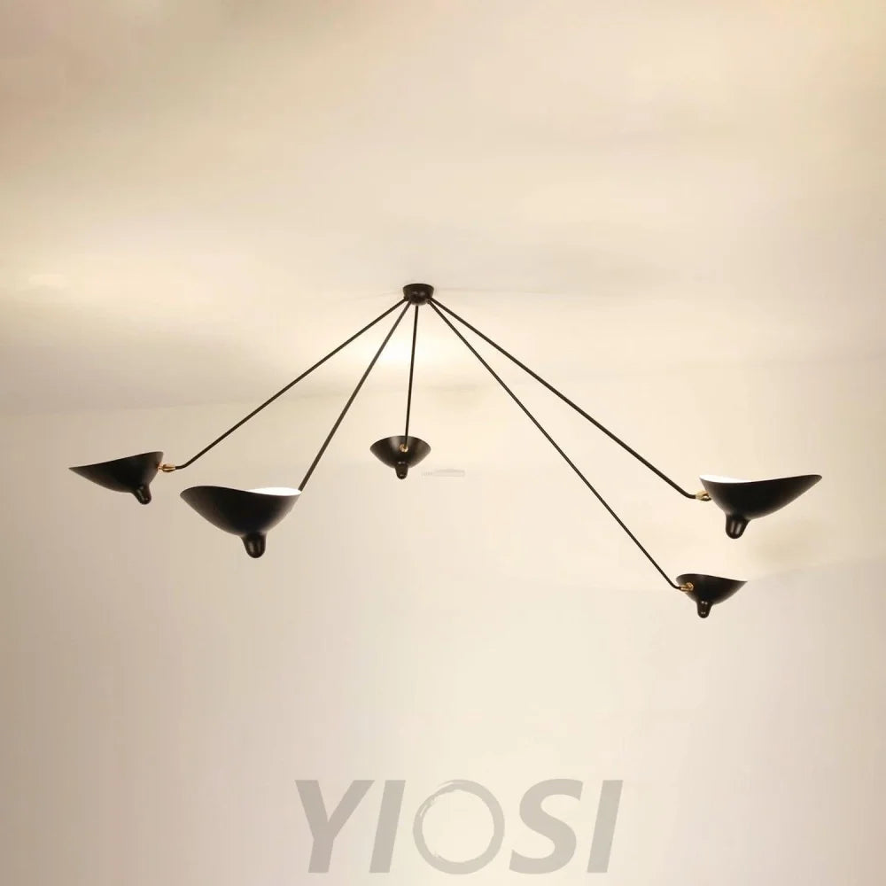 Serge Mouille Ceiling Lamp Style B - Yiosilamp