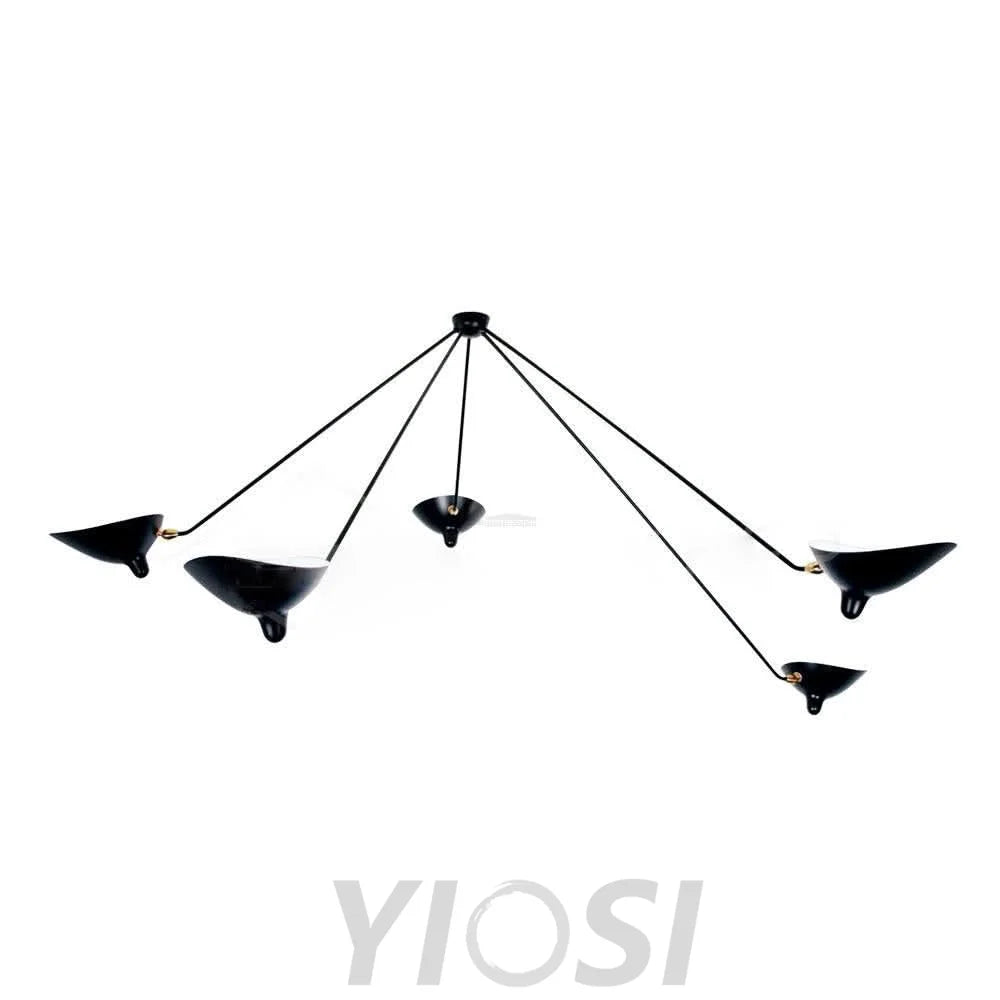 Serge Mouille Ceiling Lamp Style B - Yiosilamp