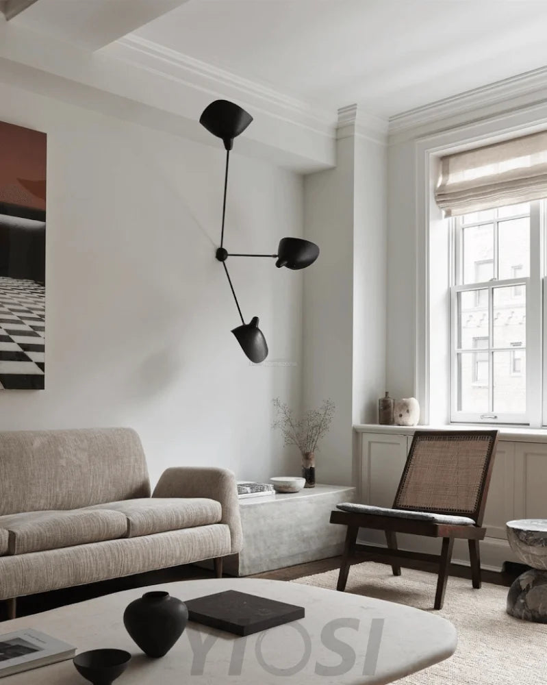 Serge Mouille Ceiling Lamp Style B - Yiosilamp