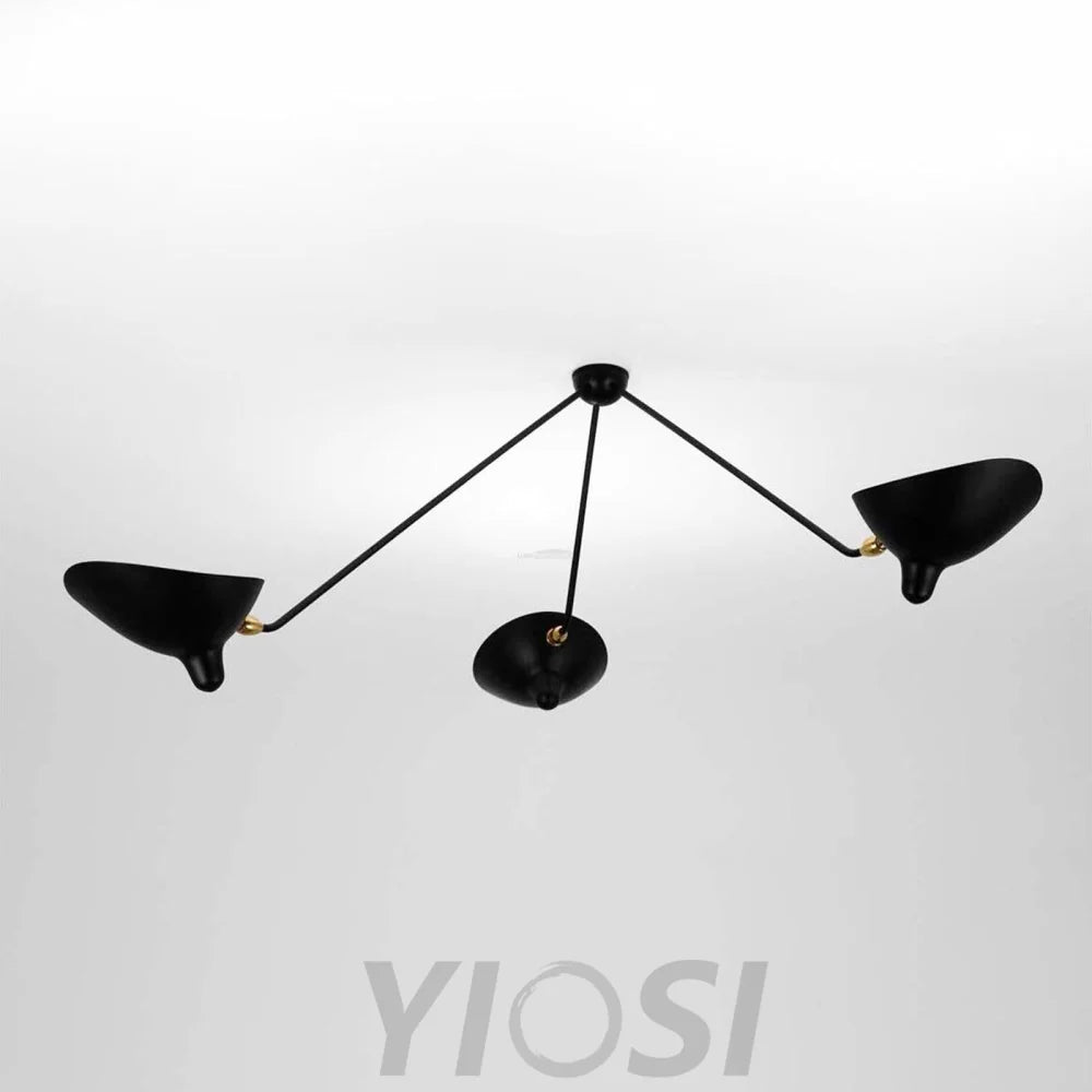 Serge Mouille Ceiling Lamp Style B - Yiosilamp
