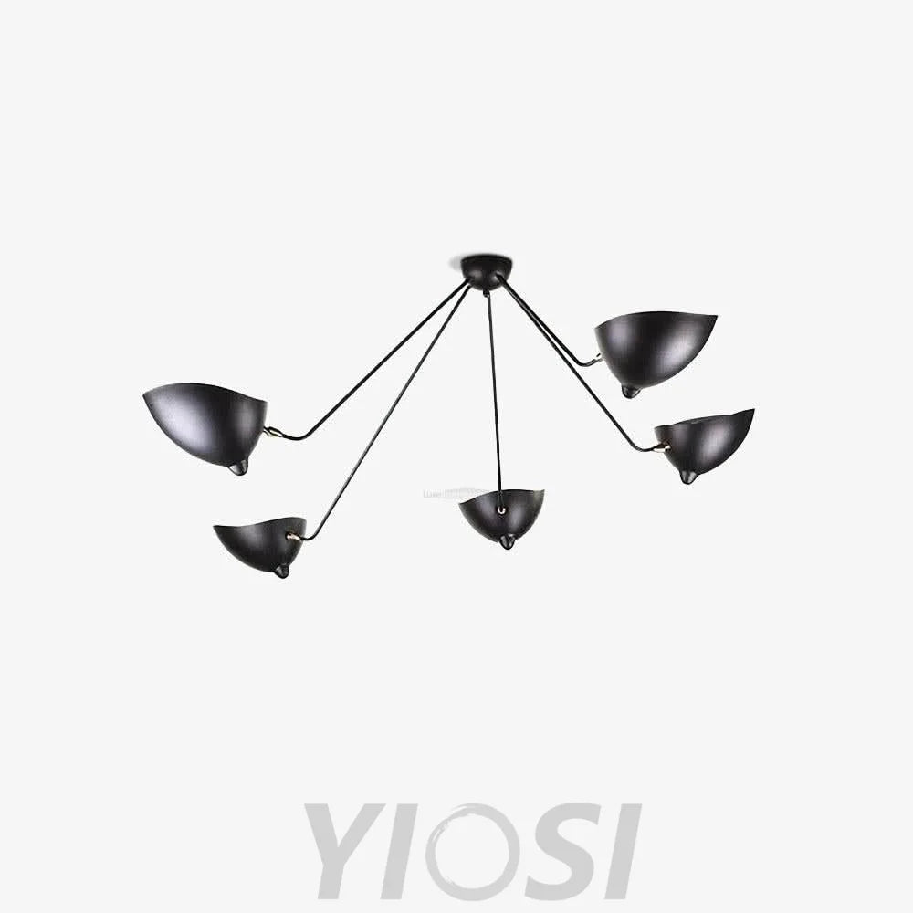 Serge Mouille Ceiling Lamp Style B - Yiosilamp