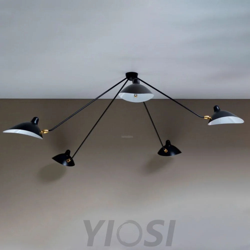 Serge Mouille Ceiling Lamp Style B - Yiosilamp