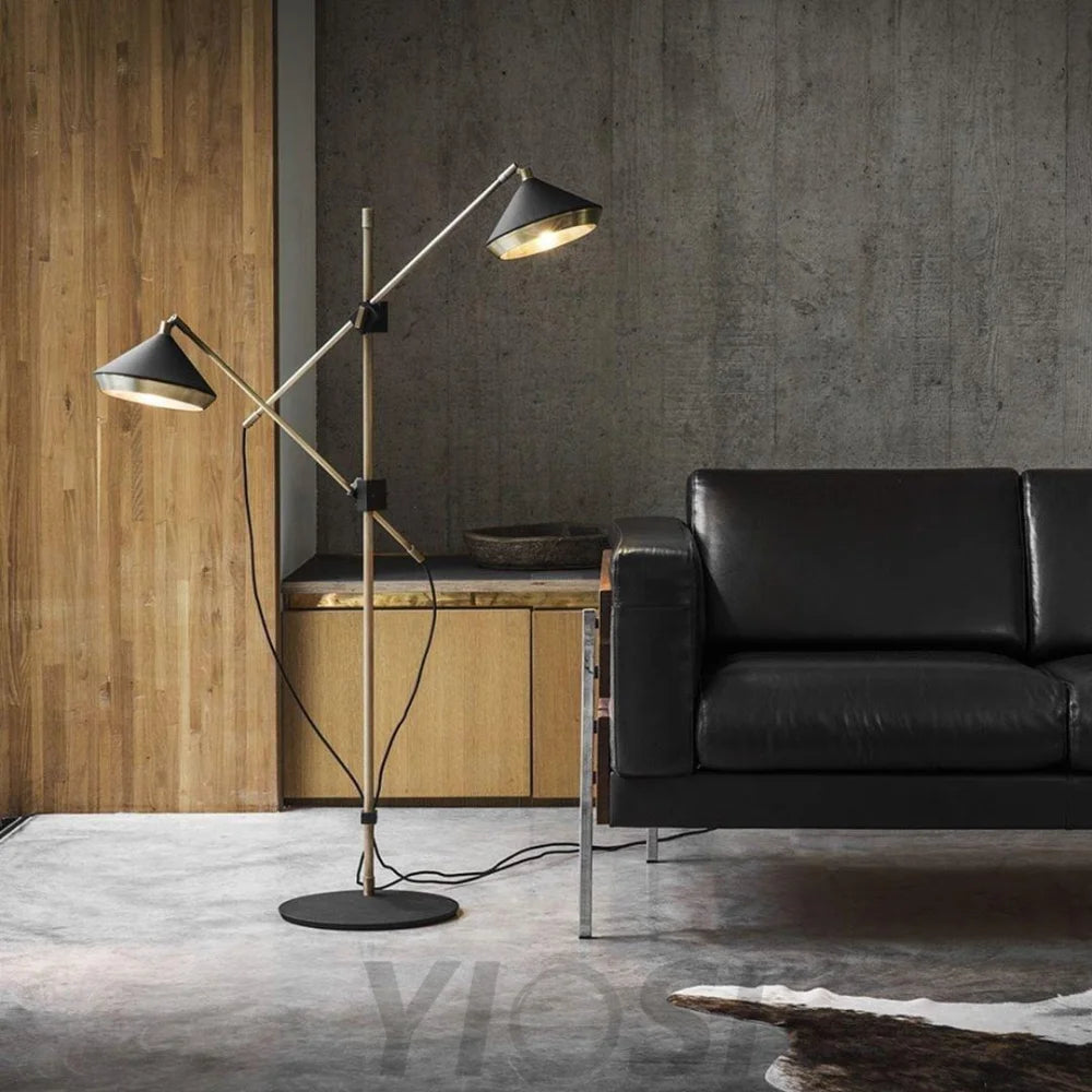 Shear Floor Lamp ∅ 26″ - Yiosilamp