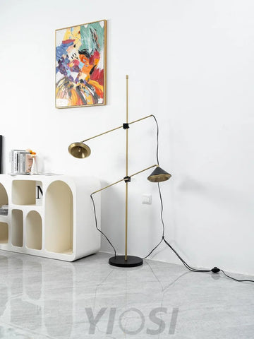 Shear Floor Lamp ∅ 26″ - Yiosilamp