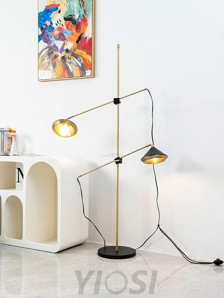 Shear Floor Lamp ∅ 26″ - Yiosilamp