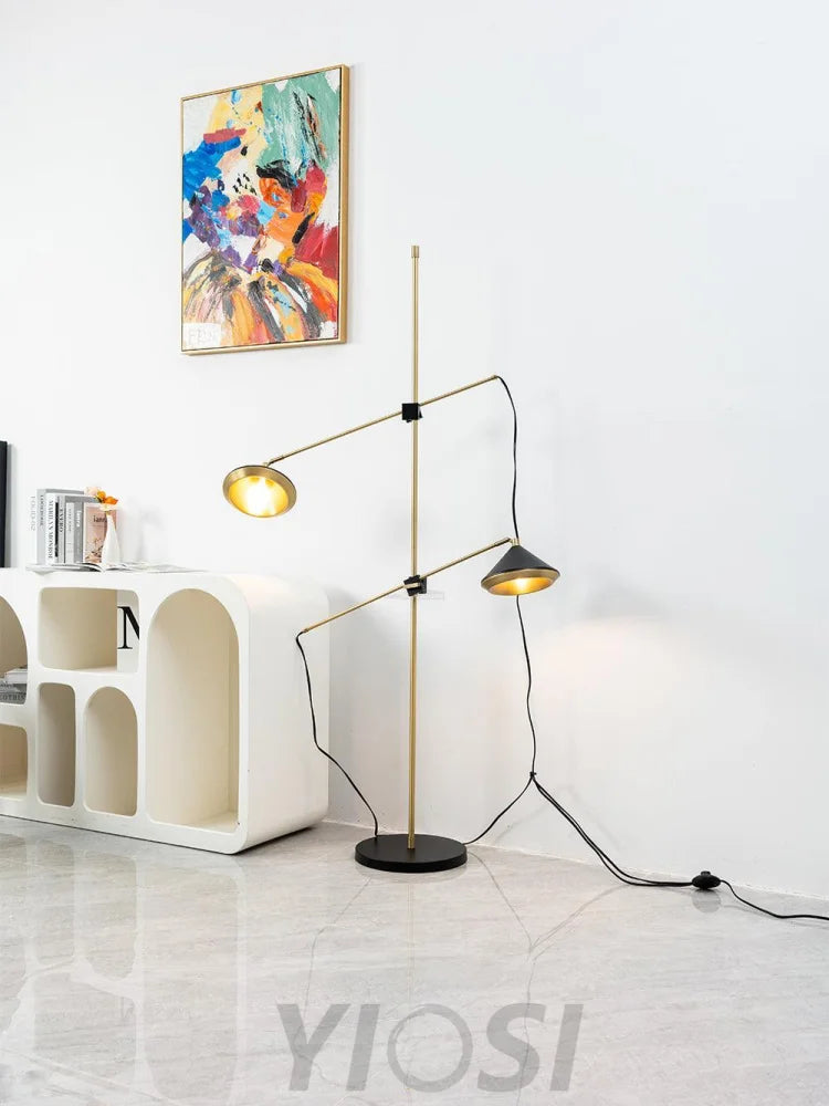 Shear Floor Lamp ∅ 26″ - Yiosilamp