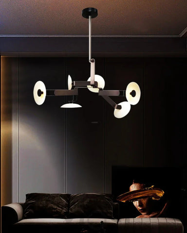 Sheba Classical Chandelier  ∅ 31.5" - Brown & White, Unknown-1-Yiosilamp