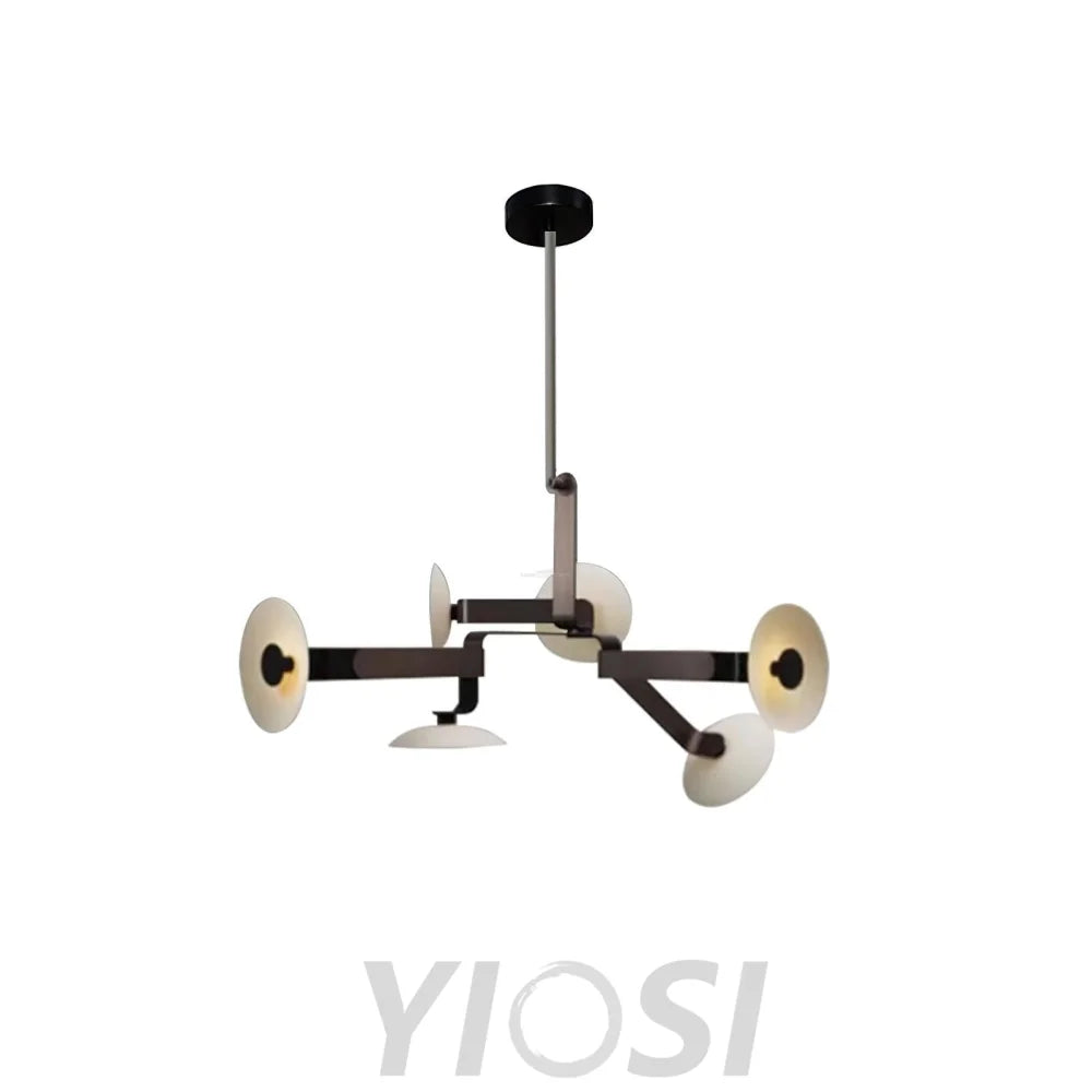 Sheba Classical Chandelier  ∅ 31.5" - Brown & White, Unknown-1-Yiosilamp