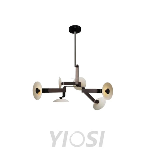 Sheba Classical Chandelier  ∅ 31.5" - Brown & White, Unknown-1-Yiosilamp