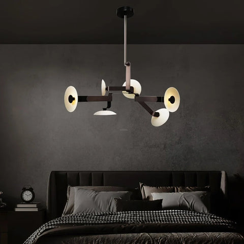 Sheba Classical Chandelier  ∅ 31.5" - Brown & White, Unknown-1-Yiosilamp